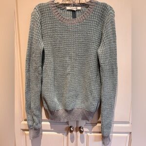 Forever 21 Men's Knit Sweater in Gray and Green
